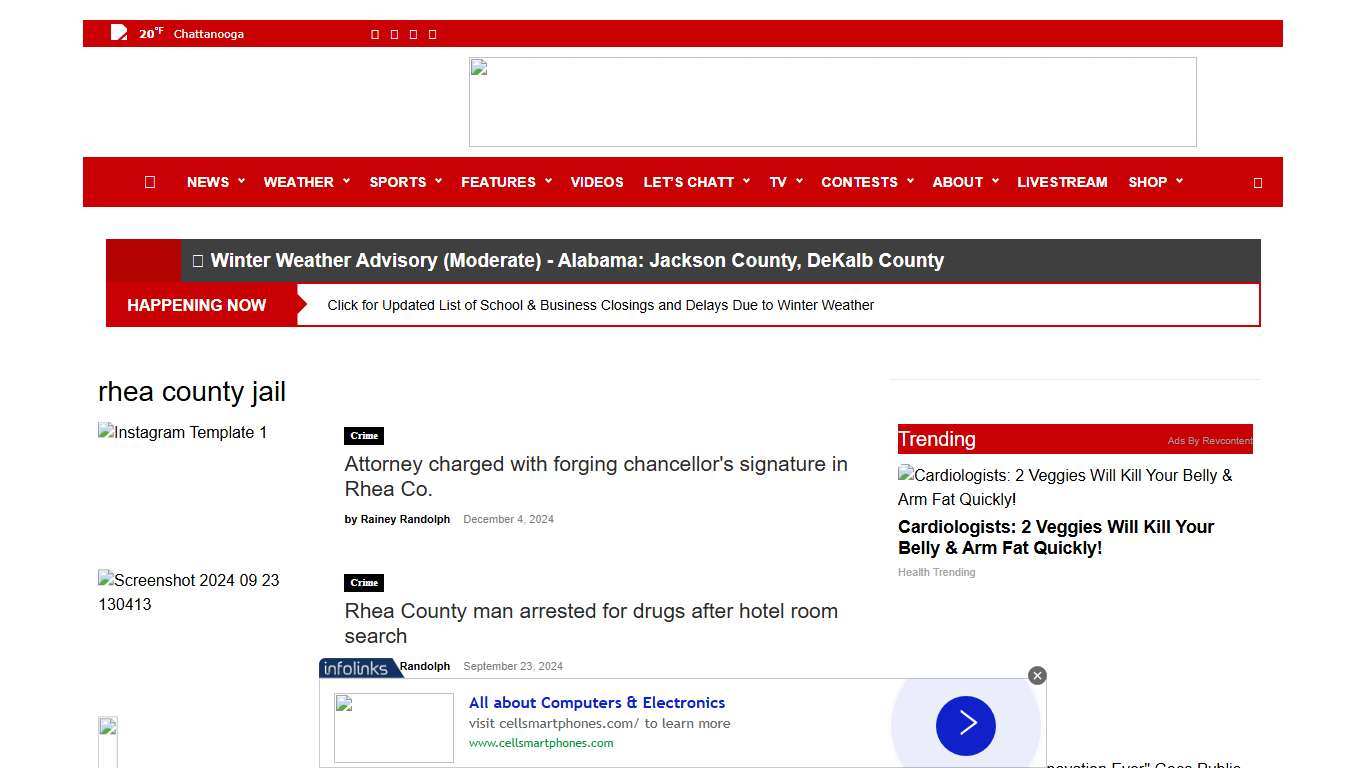 rhea county jail Archives - WDEF